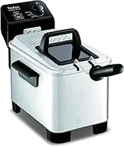 Tefal Deep Fryer Easy Pro, Stainless Steel, 3L capacity, 1.2kg, 4 Portions, 2100W, Semi Pro, Kitchen Fryer, Compact, Chips, Easy Cleaning, FR333040