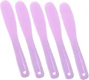 DOITOOL 1set Silicone Epoxy Resin Stir Sticks Reusable Mixing Tools for DIY Crafts Safe and Practical Silicone Stir Rods for Resin Molds Supply Convenient for Artists and Beginners 5pcs