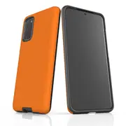 For Samsung Galaxy S20 Case, Armour Back Cover, Orange