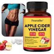 Apple Cider Vinegar Capsules with Digestion & Natural Weight Support