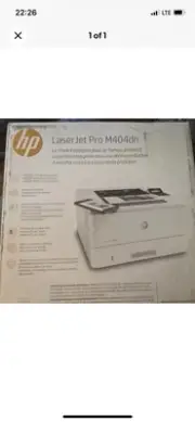 HP LaserJet Pro M404dn Monochrome Laser Printer Brand New SEALED