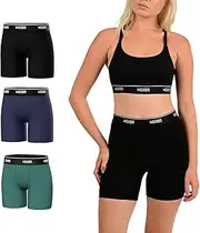 [Woxer] Baller HWaisted Soft 3-Pack M, Black 2.0, Jade, Navy 2.0, Medium