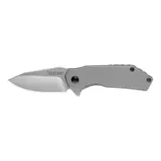 Kershaw Knives Valve 1375 Frame Lock Stonewash 4Cr14 Pocket Knife Stainless