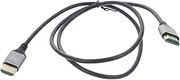 GLSTOY Male to Male Video Cable Ultra Thin Connector for Tv Monitor Laptop High Definition Video Cord for Visuals Flexible Easy Installation