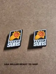 Croc Charms Basketball Phoenix Suns 2 pieces USA SELLER BB12