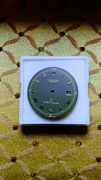 在飛比找Yahoo!奇摩拍賣優惠-Longines conquest 石英錶面盤 零件