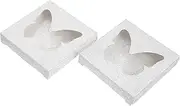 30pcs Eyelash Packaging Box with Lash Tray Eyelash Organizer Transparent Storage Containers Items Durable Protective Design