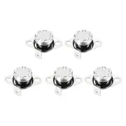 KSD301 Thermostat 100C NO Temperature Thermal Control Switch 90C Angle/5 Pcs