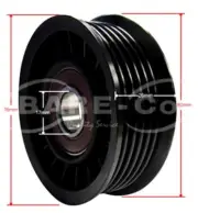Tractor Idler Pulley fits for Ford TS100 TS110 TS115 TC54 TC56