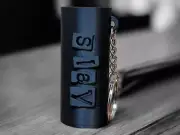 Lighter Case - BIC Lighter Sleeve - Slay -Black - 3D Printed