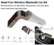 Handsfree-Wireless-Bluetooth-Car-Kit-FM-Transmitter Radio MP3 Player USB Charger