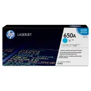 Genuine HP CE271A (650A) Cyan Toner