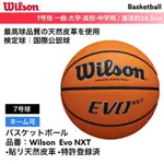 【正品現貨】WILSON EVO NXT NBA指定用球 山田安全防護 威爾勝 室內籃球 7號球 比賽用球 籃球