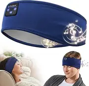 Sleep Headphones Bluetooth Headband, Long Time Play Sleeping Headsets with Built in Speakers, Perfect for Workout, Running, Yoga, Ideal for Active Individuals, Comfortable for Side Sleepers