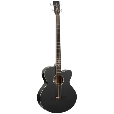 Tanglewood TWBBAB Blackbird Acoustic Bass Cutaway / Electric Smokestack Satin