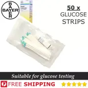 50x Glucose Testing Reagent Test Strips for Glucose Bayer