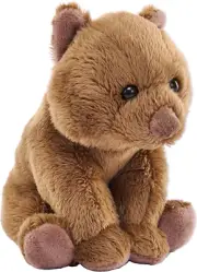 Wild Republic Pocketkins Eco Wombat, Stuffed Animal, 5 Inches, Plush Toy, Mad...