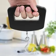 [Gavigain] Luggage Scale,Portable Mini Electronic Scale for Travel Hanging Scale Suitcase Scale with Handle Large Hook Digital Fish Scale with LCD Display and Multiple Functions
