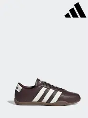 adidas Brown Light Grand Court Lo Trainers (F14250) | $150