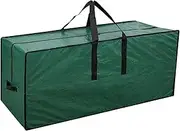koolsoo Christmas Tree Storage Bag Christmas Tree Bag Container Transport Protection Xmas Tree Storage Bag Christmas Tree Storage Box, Green 122x34x51cm