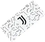 Juventus FC JUV35086 Face Towel, Coat Pattern, White