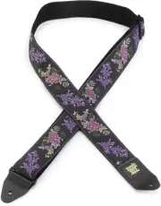 Ernie Ball Jacquard Guitar Strap - Lavender Blossom (5-pack) Bundle