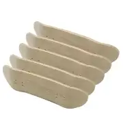 5Pack Handmade Wooden Fingerboards Lot Tech Deck 30mm x 100mm Maple Wood Board