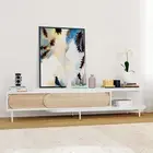 220-270cm Extendable TV Cabinet Entertainment Unit Console Table Black or White