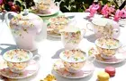 Bone China High Tea Set Afternoon Tea Set Coffee Set