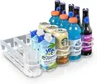 , Fridge-Plus Drink Organizer for Refrigerator Storage - Soda Can Dispenser and