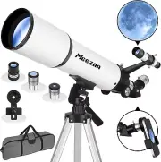 MEEZAA Telescope for Adults Astronomy, 80Mm Aperture 600Mm Refractor Telescope f