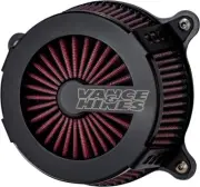 Vance & Hines Black Ceramic VO2 Cage Fighter Air Cleaner (40365)