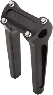 THRASHIN SUPPLY CO. Handlebar Risers - Straight - Fits 8" - Black TSC-8000-1