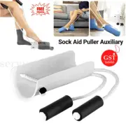 RMS Sock Aid Sock On/Off Helper Stocking Donner Sock Puller With Foam Handles