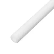 Pipe Insulation Foam Tube Pipe Lagging 50mm ID 50mm OD 3ft, White