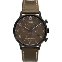 在飛比找蝦皮商城優惠-【TIMEX】天美時 復刻系列 三眼計時復古手錶 (橄欖綠T