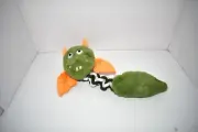 Plush Squeaky Dog Toy Little Green Monster Durable Chew Toy for Medium and Large