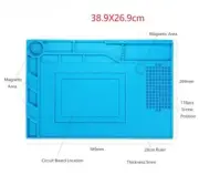 Antistatic Silicone Repair Work Mat Mobile Phone Soldering Underlay