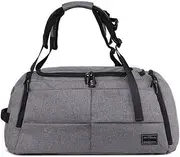 Multifunctional Layered Gym Bag Men's and Women's Shoes Compartment Handbag Shoulder Bag Travel Backpack