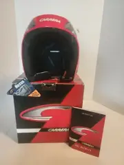 Carrrera Red Shark Helmet E00202 Grommet 2.5 3QC RED XXS