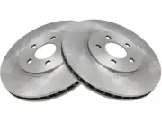 Front TRQ Brake Rotor Set fits Chrysler Cirrus 1995-2000 79ZXPJ