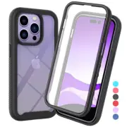 360 Full Body Shockproof Case Cover for iPhone 16 14 13 12 11 Pro Max XS 8 Plus