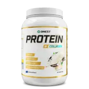 ONEST Whey Protein Powder + Collagen - 30 Servings. Builds Lean Muscle
