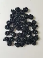 40 PCS Adjustable Ball Cord Lock Round Toggle Stopper Cord Stop Toggle Rope Togg