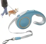 Nuhjytgf Dog Retractable Leashes - Retractable Walking Leashes for All Breeds,Lock Button Single-Handed Pet Rope Anti-Slip Handle Cats Harness for Puppy, Kitten & Outdoor