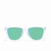 Polarised Sunglasses Hawkers one Raw Emerald Green Transparent o 55.7 Mm