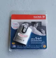 SanDisk ImageMate USB 2.0 Compact Flash 5-in-1 Card Reader/Writer SDDR-99-A15.