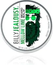 Billy Jealousy Beard Balm with Light Hold & Low Shine, Everyday Beard Styling Balm Loaded With Coconut, Shea & Sunflower Oils For Smooth & Nourished Facial Hair & Skin