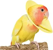 Anti Bite Parrot Collar - Elizabethan Parrot Collar, Elizabethan Anti Bite Parrot Collar, Soft Comfortable Collar, Protective Tapered Collar