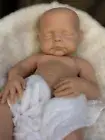 18 in Sleeping Eric Full Body Silicone Reborn Baby Girl Washable Doll Kids Gift